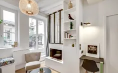Un studio parisien avec un coin nuit séparé - PLANETE DECO دنیای خانه ها