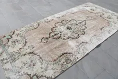 فرش بزرگ فرش ترکیه 4.9x10.2 ft Oushak Rug Antique Rug |  اتسی