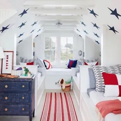 Bayswater Interiors در اینستاگرام: "eeSeeing Stars ✨ ترکیبی بی انتها از قرمز ، سفید و آبی برای اتاق تختخواب این بچه در لبه های جلو.  چه کسی دوست ندارد ... "