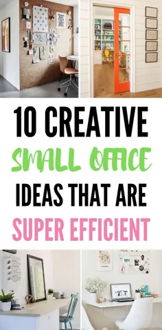 ایده های کوچک طراحی دفتر - 10 روش برای کارآمد کردن دفتر - مشتقات شاد