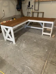 میز کارخانه DIY - طرح های اشلی دیان