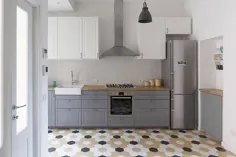 7 ایده کاشی کف آشپزخانه اسکاندیناوی که به شما الهام می دهد تا هم رنگ و هم الگو را بپذیرید |  Hunker