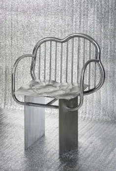 "صندلی براق" در استیل ضد زنگ ساخته شده توسط سوپا فرم