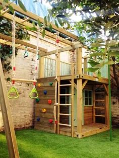 Spielhaus für den Garten selber bauen: DIY Anleitung - DIY، Garten - ZENIDEEN