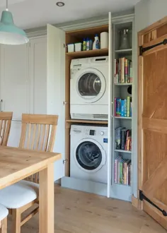 مکان های هوشمندانه برای فشار دادن ماشین لباسشویی و خشک کن
