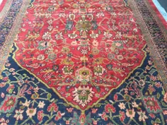 رزرو شده برای فرش فرش KIM Antique فرش تبریز |  اتسی