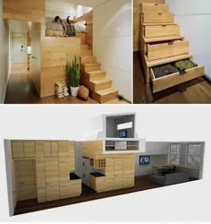 طراحی اقتصادی: آپارتمان کوچک با عملکرد کامل - طراحی سوان