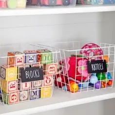 70 ایده ارزان و آسان برای ذخیره اسباب بازی