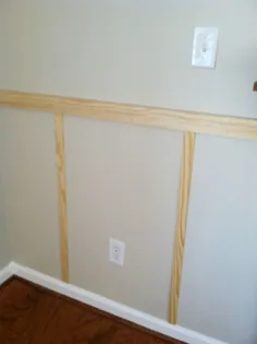 یک دیوار را با پانل های چوبی تبدیل کنید