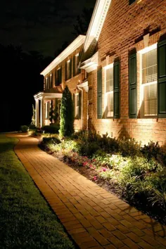 60 ایده جالب برای روشنایی حیاط جلو برای شب تابستان شما پرشور V Matchness.com