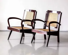 صندلی های Rosewood Art Deco - The Past Perfect Collection