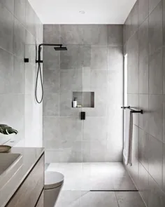 این حمام های مینیمالیستی ترکیب کاملی از آرامش و خنک بودن هستند - بیایید نگاهی بیندازیم |  Hunker