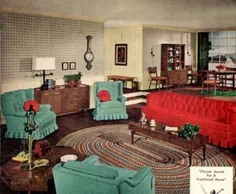 1950 طراحی داخلی مدرن