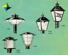41 ایده روشنایی در اواسط قرن - فانوس های پست ، ستون چراغ ها ، فانوس های دیواری و چراغ های محوطه سازی -