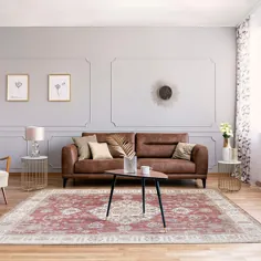 15 ایده برتر فرش قرمز ایرانی برای هر اتاق.