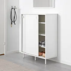 کابینت / محل نگهداری کفش ، MACKAPÄR ، سفید ، 80x102 سانتی متر - IKEA سوییس