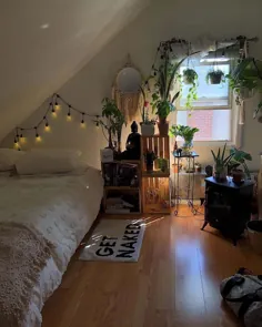 24 ایده طراحی اتاق خواب زیر شیروانی آسمانی