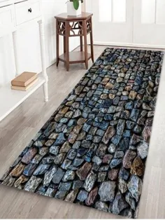 فرش منطقه جذب آب الگوی سنگها