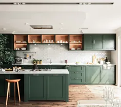 آشپزخانه سبز اسکاندیناوی
