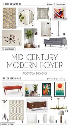 اگر عاشق MidCentury Modern هستید ... این پروژه جدید صندوق پستی Foyer را ببینید!  - طرح های صندوق پستی