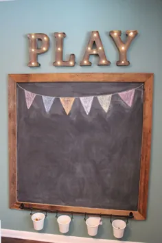 31 DIY Playroom Decor و سازمان
