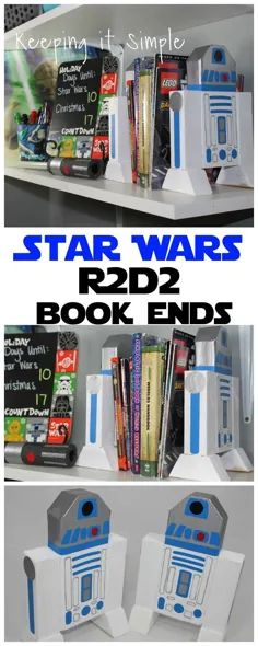 کتاب DIY 2x4 Star Wars R2D2 به پایان می رسد • ساده نگه داشتن آن