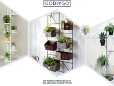 21 ایده برای باغ داخل خانه DIY برای اضافه کردن فضای سبز در زمستان ~ GODIYGO.COM