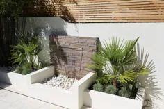 محوطه سازی مدرن و کوچک باغ در Clapham - باغ مثبت