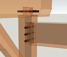 جزئیات ساخت قاب چوب