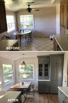 آشپزخانه قبل و بعد