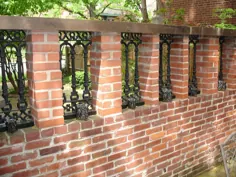 دیوار حرارتی ساخته شده از آهن و فرفورژه سفارشی