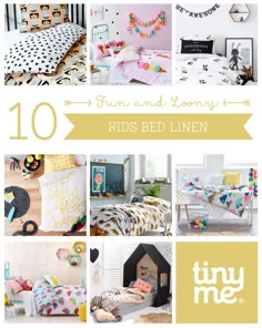 10 پارچه ملافه تختخواب و لونی بچه ها - وبلاگ Tinyme