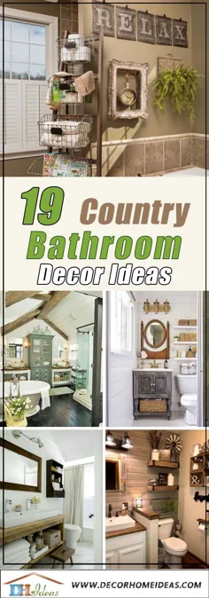 19 ایده دکوراسیون حمام کشور دوست داشتنی