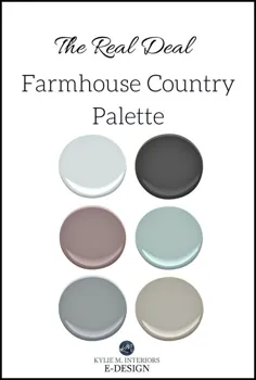 بهترین رنگهای مدرن رنگ آمیزی مزرعه - بنجامین مور - داخلی Kylie M