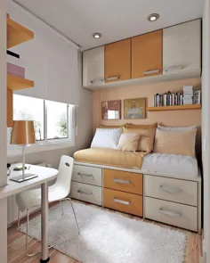 10 نکته در مورد طراحی داخلی اتاق خواب کوچک |  زیبایی خانگی - ایده های الهام بخش برای خانه شما.