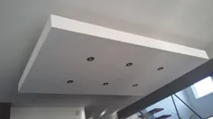 Un Caisson / Décaissement au plafond (پلاستیک مصنوعی) en placo