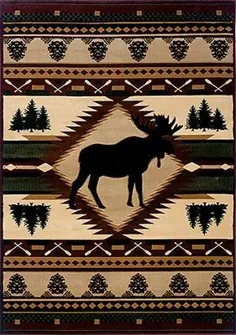 فرش Moose Wilderness