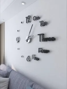 ساعت دیواری 3D DIY طراحی مدرن