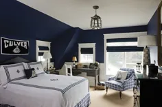 اتاق های خواب پسران Navy Blue - تزئین کننده DIY