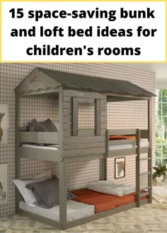 15 ایده برای تختخواب سفری و اتاق زیر شیروانی برای اتاق کودکان