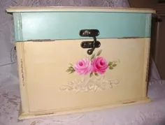 Shabby Chest with HP Pink Roses توسط Paula's Cottage Charm