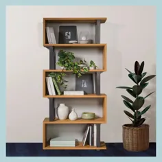این قفسه چوبی/فلزی زیبا و چند منظوره را می‌توان گفت امکان استفاده در هر خانه‌ای را دارد. شما می‌توانید از آن برای چیدمان کتاب‌ها، گل‌ها و اشیاء تزئینی و دکوراتیو خود استفاده کنید.

______

ابعاد دقیق این محصول را می‌توانید در اسلاید ببینید.

باتوجه به این