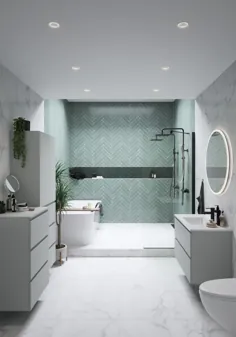 Jak zaaranżować ścianę pod prysznicem |  IH - خانه کارآموزی