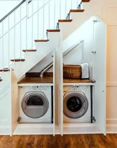 21 ایده برتر برای ذخیره سازی مخفی ، پله ، آشپزخانه ، حمام