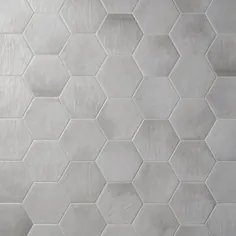 پرسلن خاکستری 24 بسته ای Artmore Tile Brocha Hex (متداول: ؛ واقعی: 8.9 اینچ در 7.8 اینچ) |  EXT3RD105419
