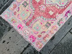 فرش ایرانی صورتی فرش تالار فرش فرش فرش پرنعمت ترکی |  اتسی
