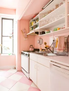 In Pursuit of Pink: 12 آشپزخانه ای که آن را از پارک خارج می کنند