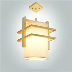 نور آویز ساده نوردیک آویز چوبی آویز خلاق فروشگاه تجاری روشنایی رستوران