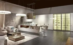 طرح آشپزخانه ایتالیایی |  طراحی آشپزخانه معاصر ایتالیایی |  ساخت ایتالیا