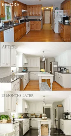 25+ قبل و بعد: بودجه مناسب برای آشپزخانه